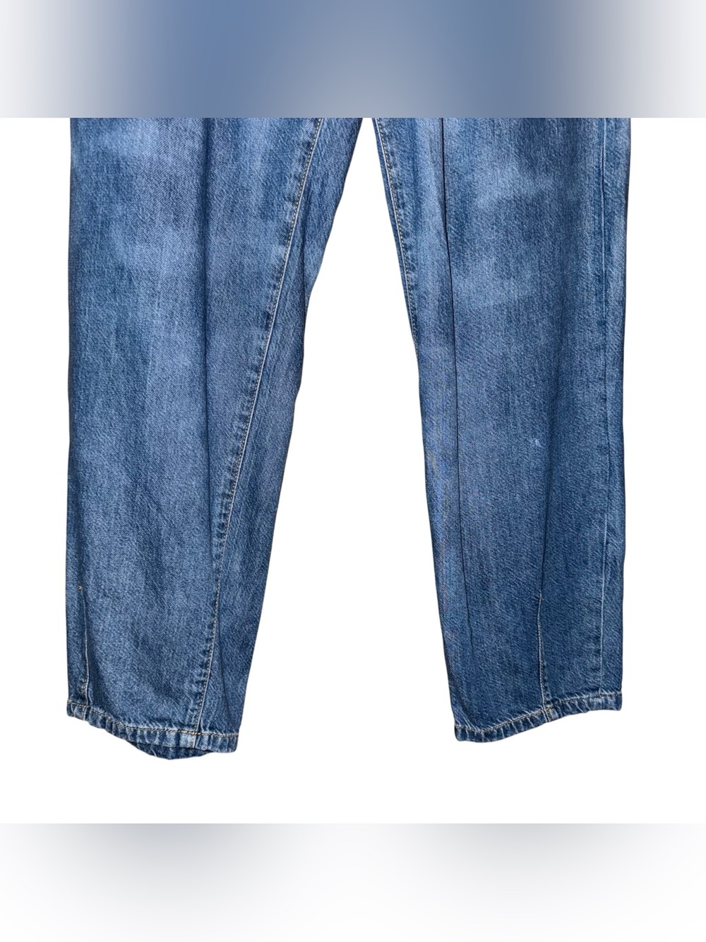 ANTHROPOLOGIE Pilcro The Breaker High Rise Pleated Barrel Leg Jeans Tapered 26 - Picture 6 of 14